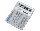 Калькулятор CITIZEN настольный SDC-888ХWH, 12 разр., двойное питание, 205х159мм, БЕЛЫЙ, оригинальный 250301
